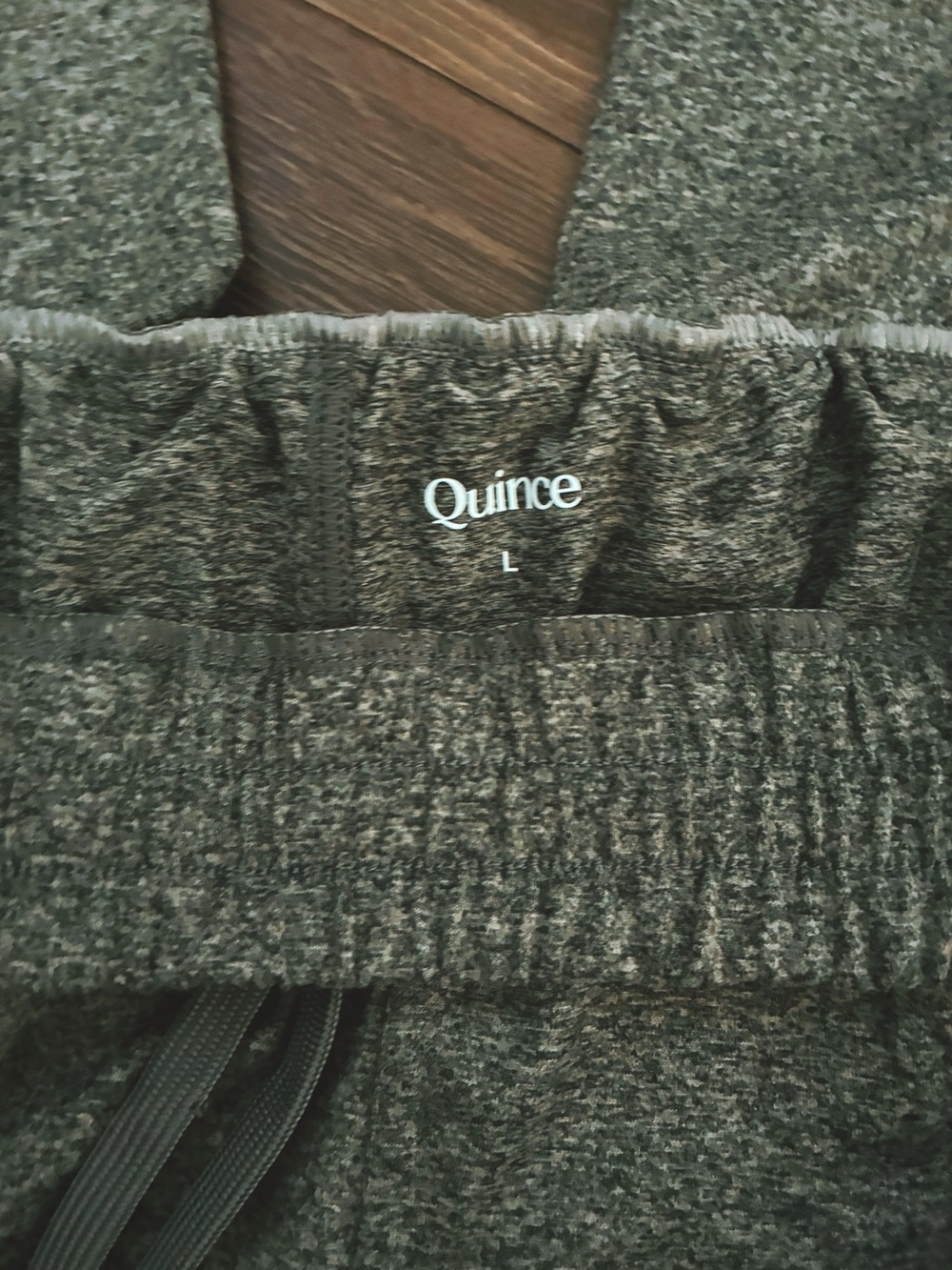 Quince Flowknit Midrise Joggers in Heather Grey - Picture 9 of 11